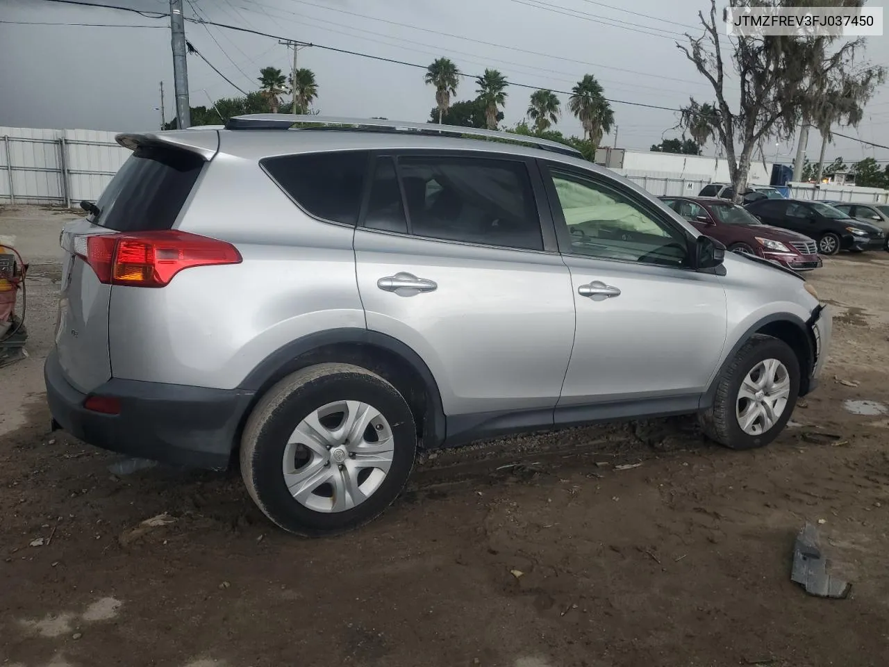 2015 Toyota Rav4 Le VIN: JTMZFREV3FJ037450 Lot: 72823554