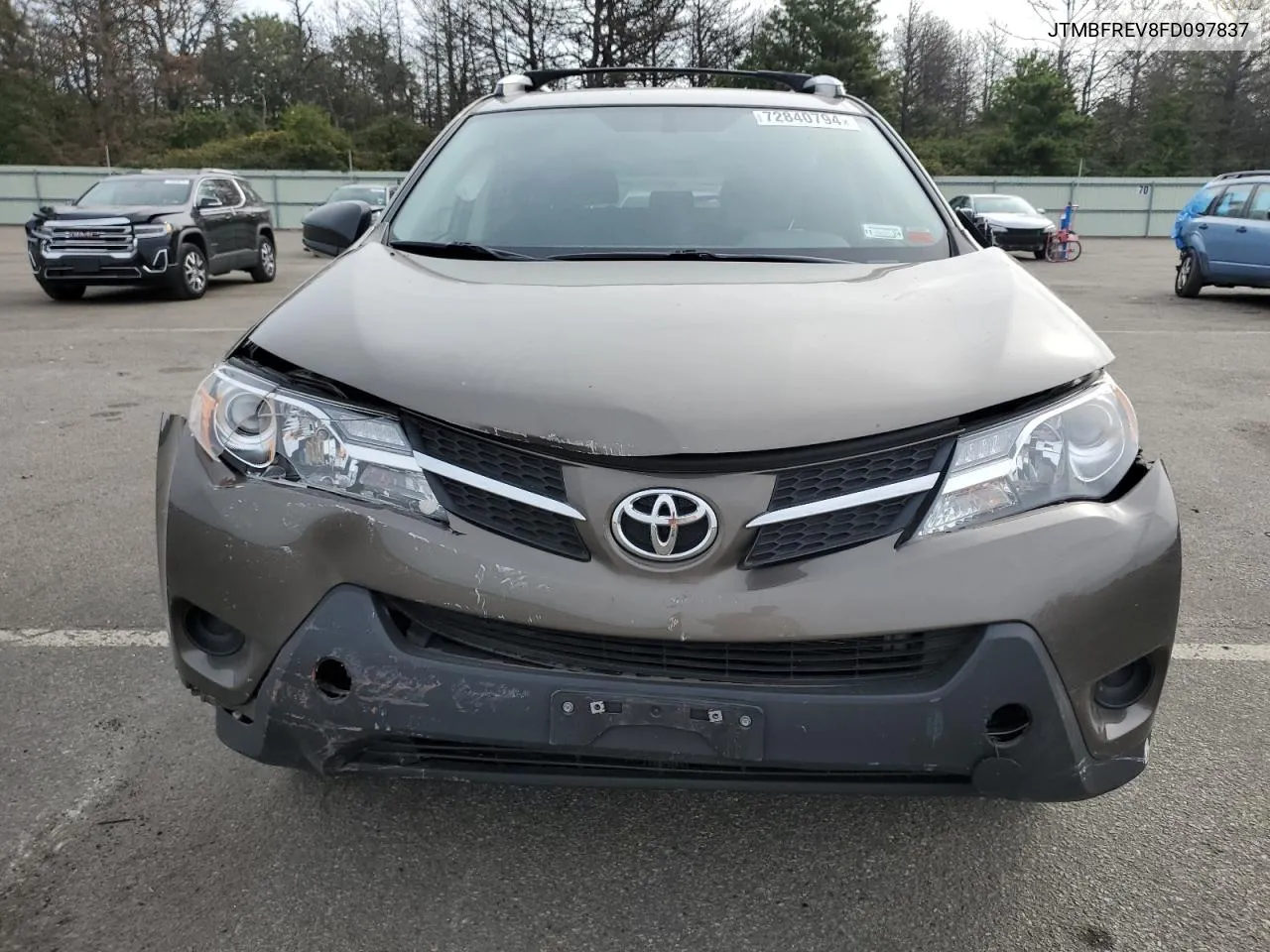 JTMBFREV8FD097837 2015 Toyota Rav4 Le