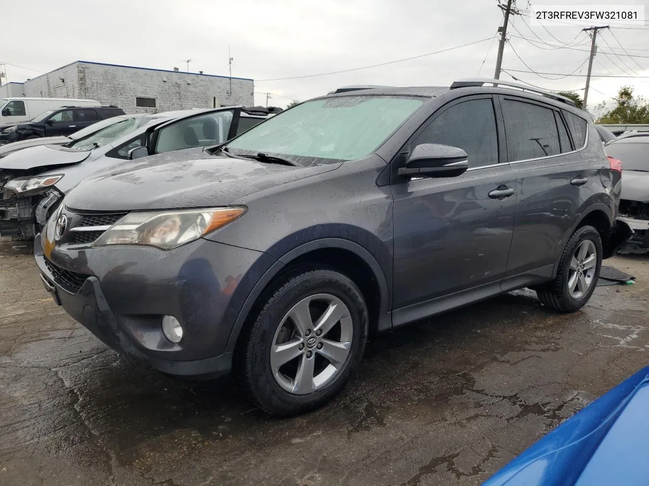 2T3RFREV3FW321081 2015 Toyota Rav4 Xle