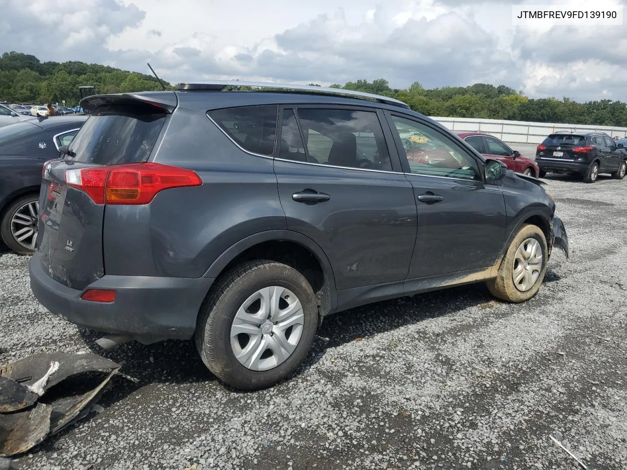 2015 Toyota Rav4 Le VIN: JTMBFREV9FD139190 Lot: 72997094