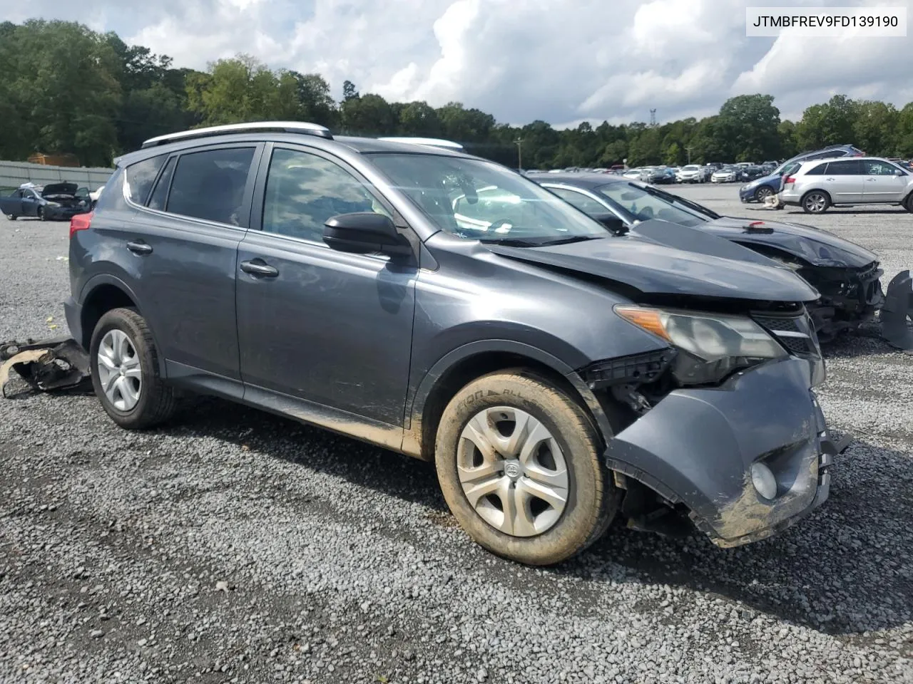 2015 Toyota Rav4 Le VIN: JTMBFREV9FD139190 Lot: 72997094