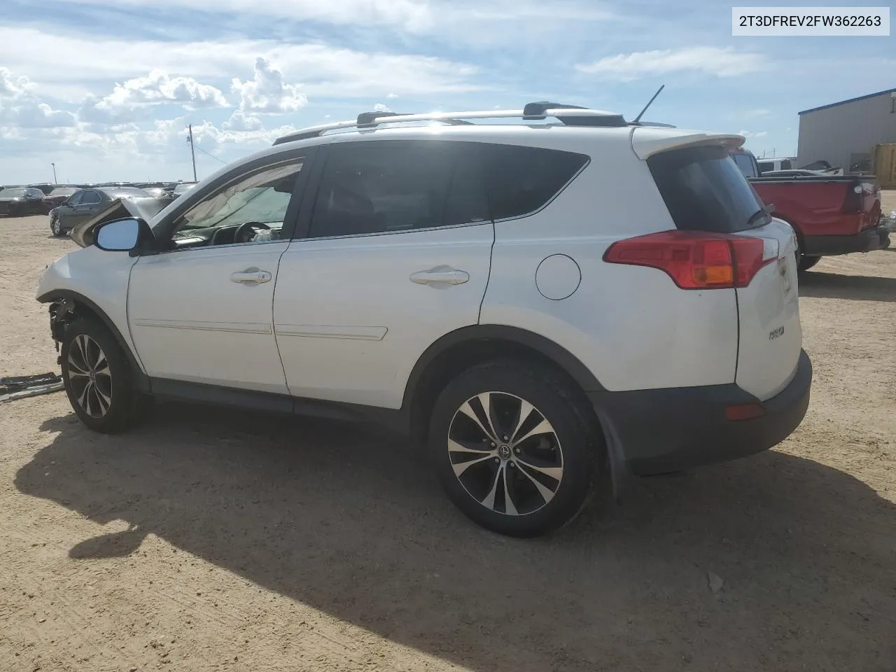 2015 Toyota Rav4 Limited VIN: 2T3DFREV2FW362263 Lot: 73058724