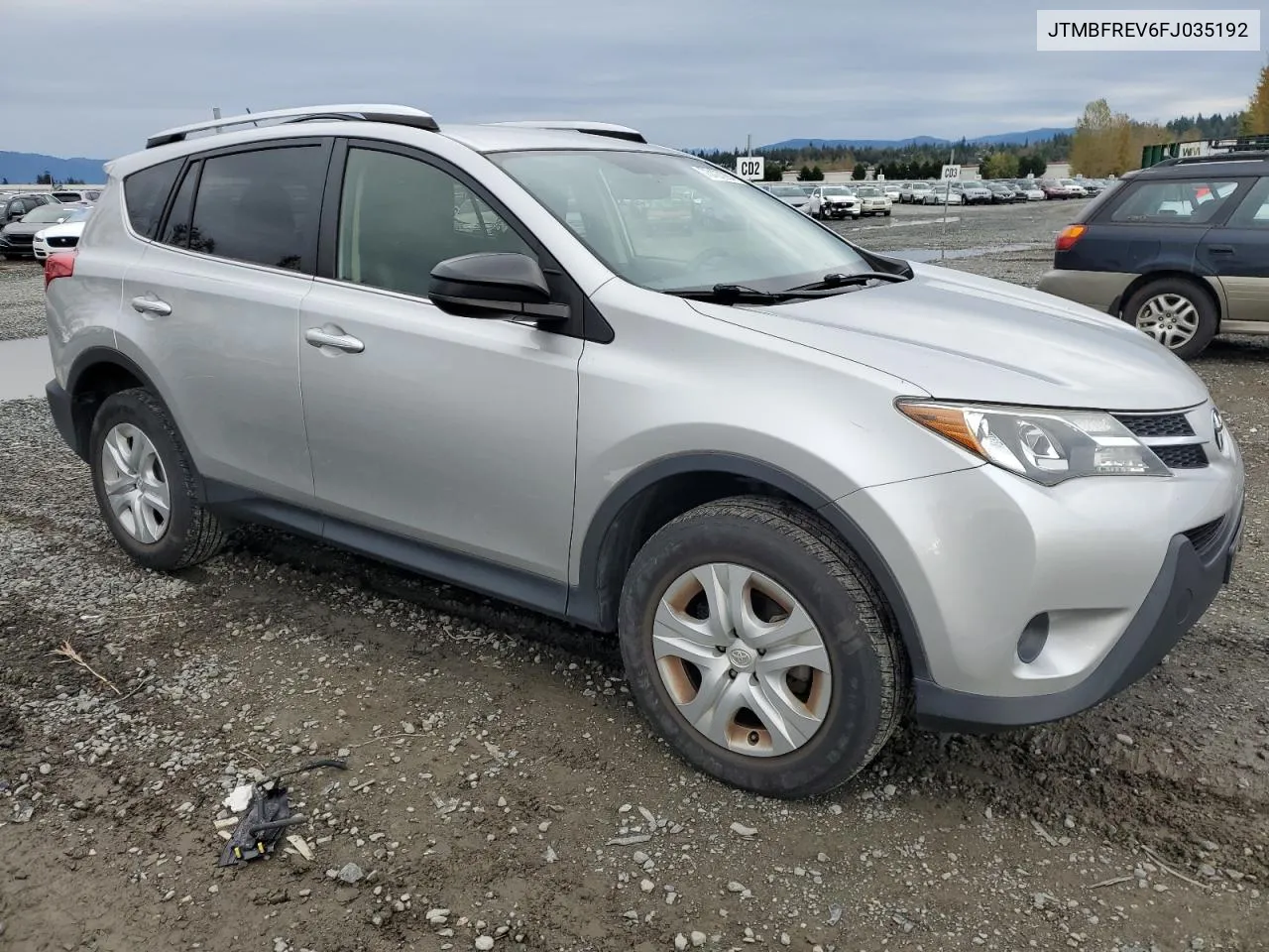 JTMBFREV6FJ035192 2015 Toyota Rav4 Le