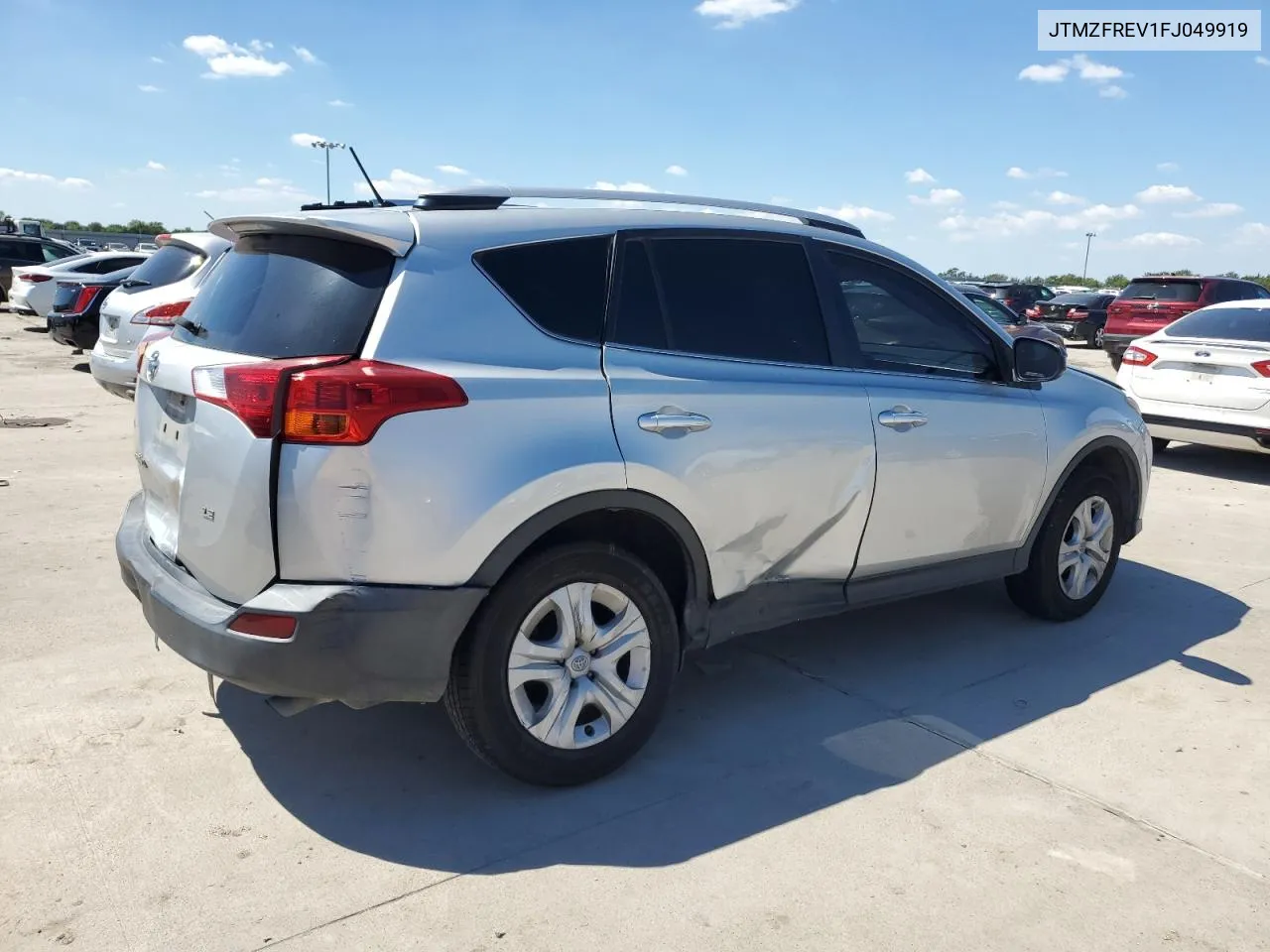 2015 Toyota Rav4 Le VIN: JTMZFREV1FJ049919 Lot: 73309624