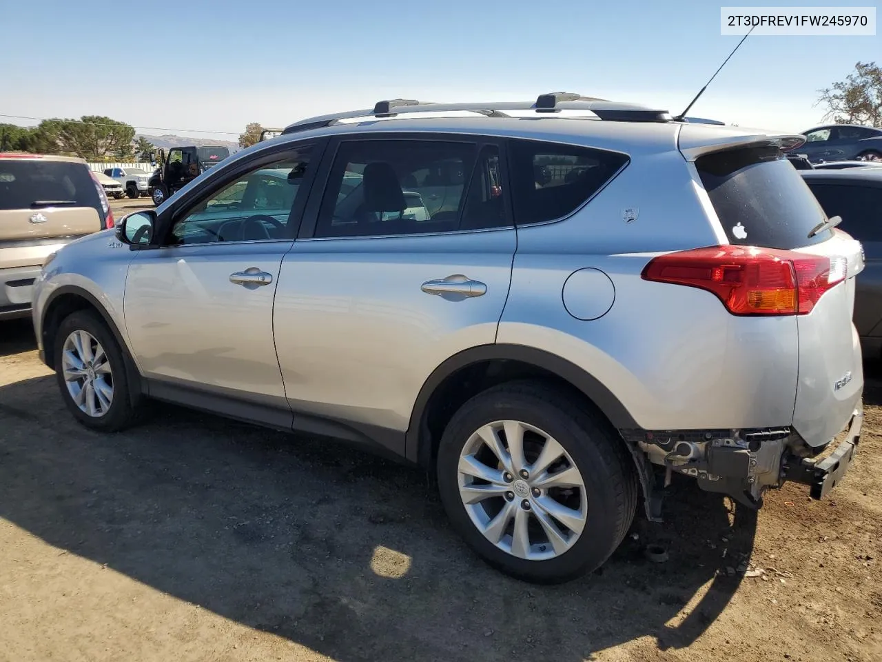 2015 Toyota Rav4 Limited VIN: 2T3DFREV1FW245970 Lot: 73396154