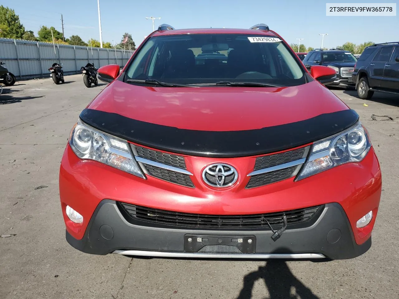 2015 Toyota Rav4 Xle VIN: 2T3RFREV9FW365778 Lot: 73429834