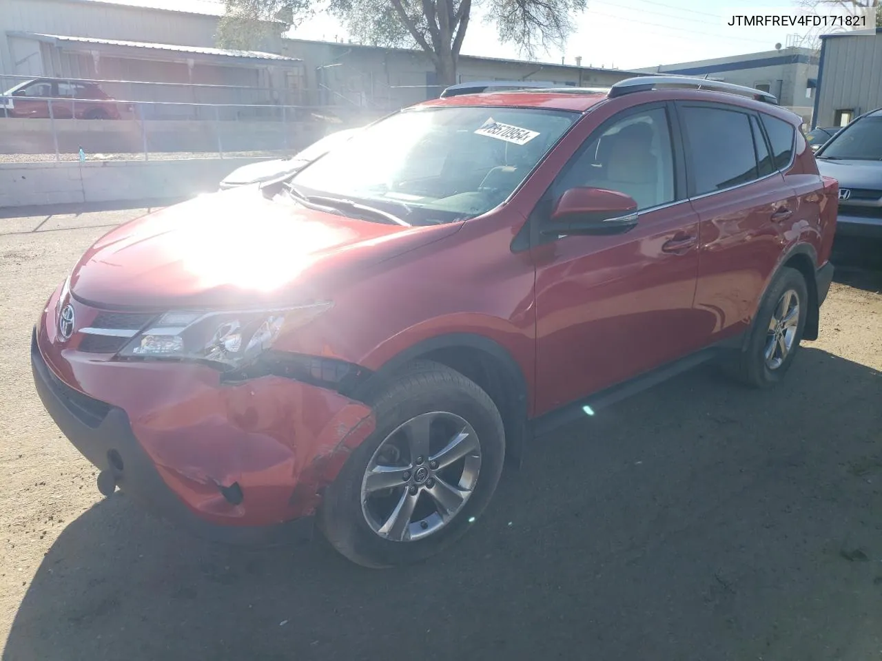 2015 Toyota Rav4 Xle VIN: JTMRFREV4FD171821 Lot: 73570954