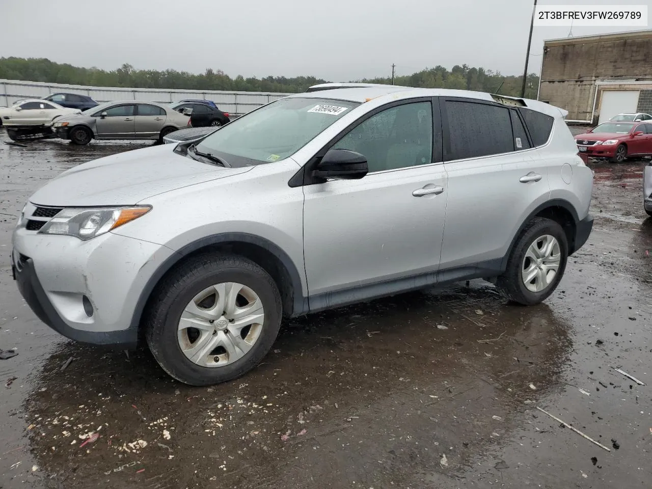 2015 Toyota Rav4 Le VIN: 2T3BFREV3FW269789 Lot: 73690494