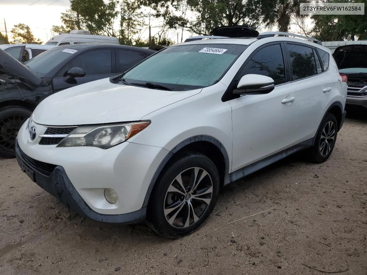 2015 Toyota Rav4 Limited VIN: 2T3YFREV6FW162584 Lot: 73854664