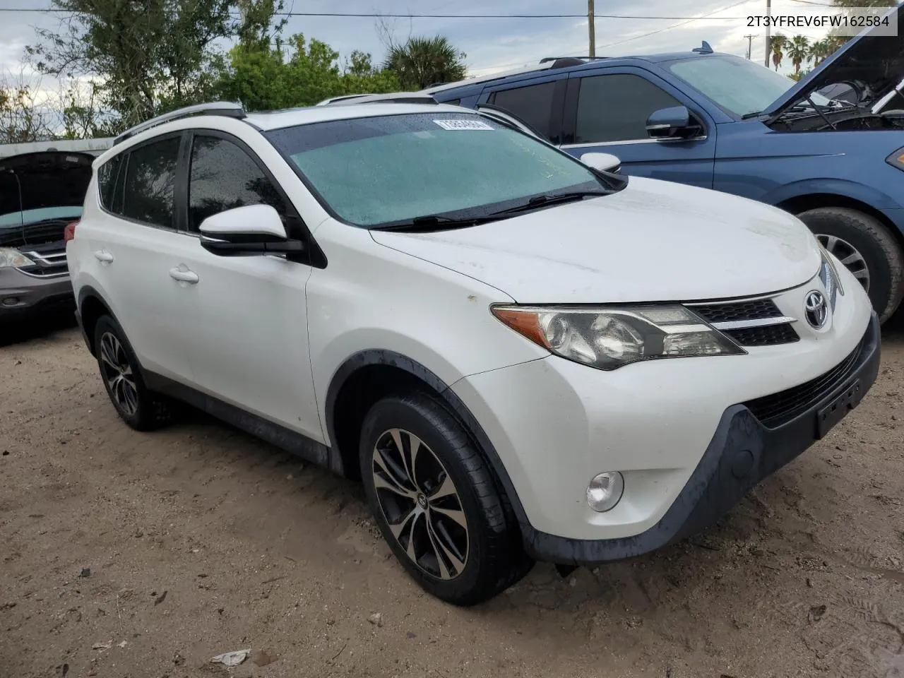 2015 Toyota Rav4 Limited VIN: 2T3YFREV6FW162584 Lot: 73854664