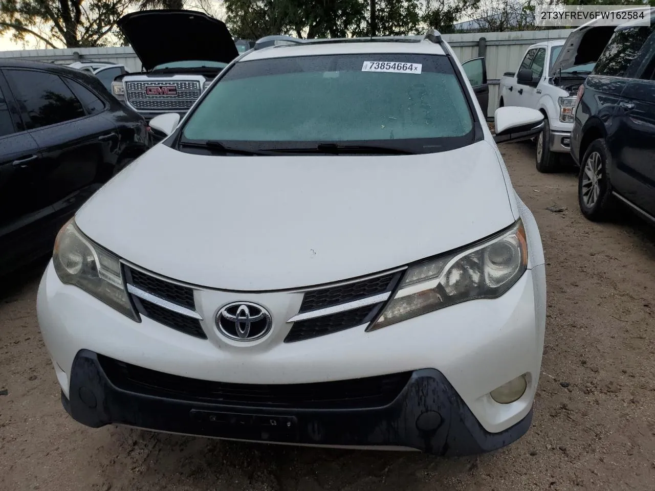 2015 Toyota Rav4 Limited VIN: 2T3YFREV6FW162584 Lot: 73854664