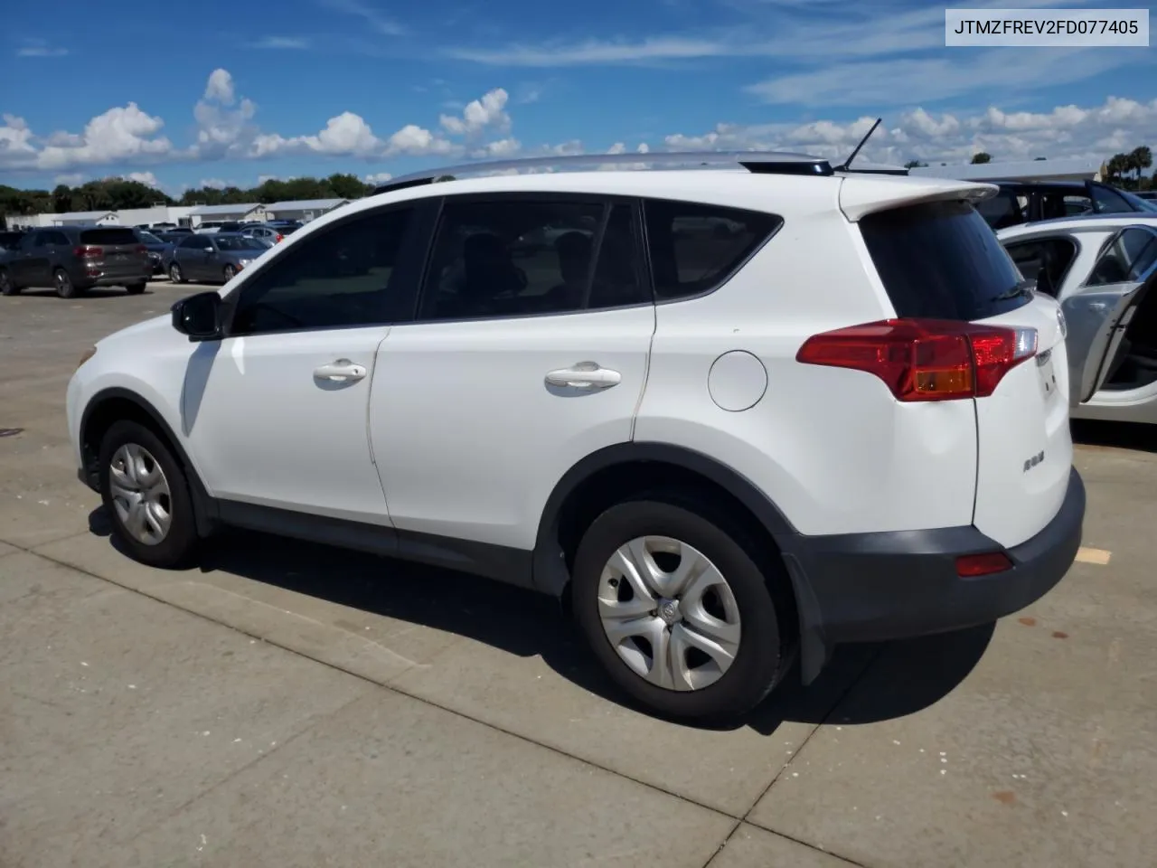 2015 Toyota Rav4 Le VIN: JTMZFREV2FD077405 Lot: 73870194