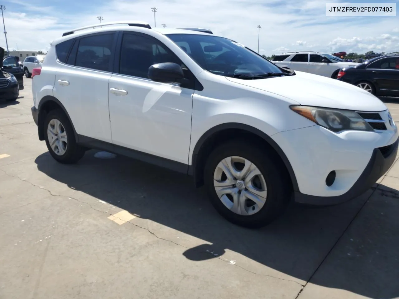 2015 Toyota Rav4 Le VIN: JTMZFREV2FD077405 Lot: 73870194