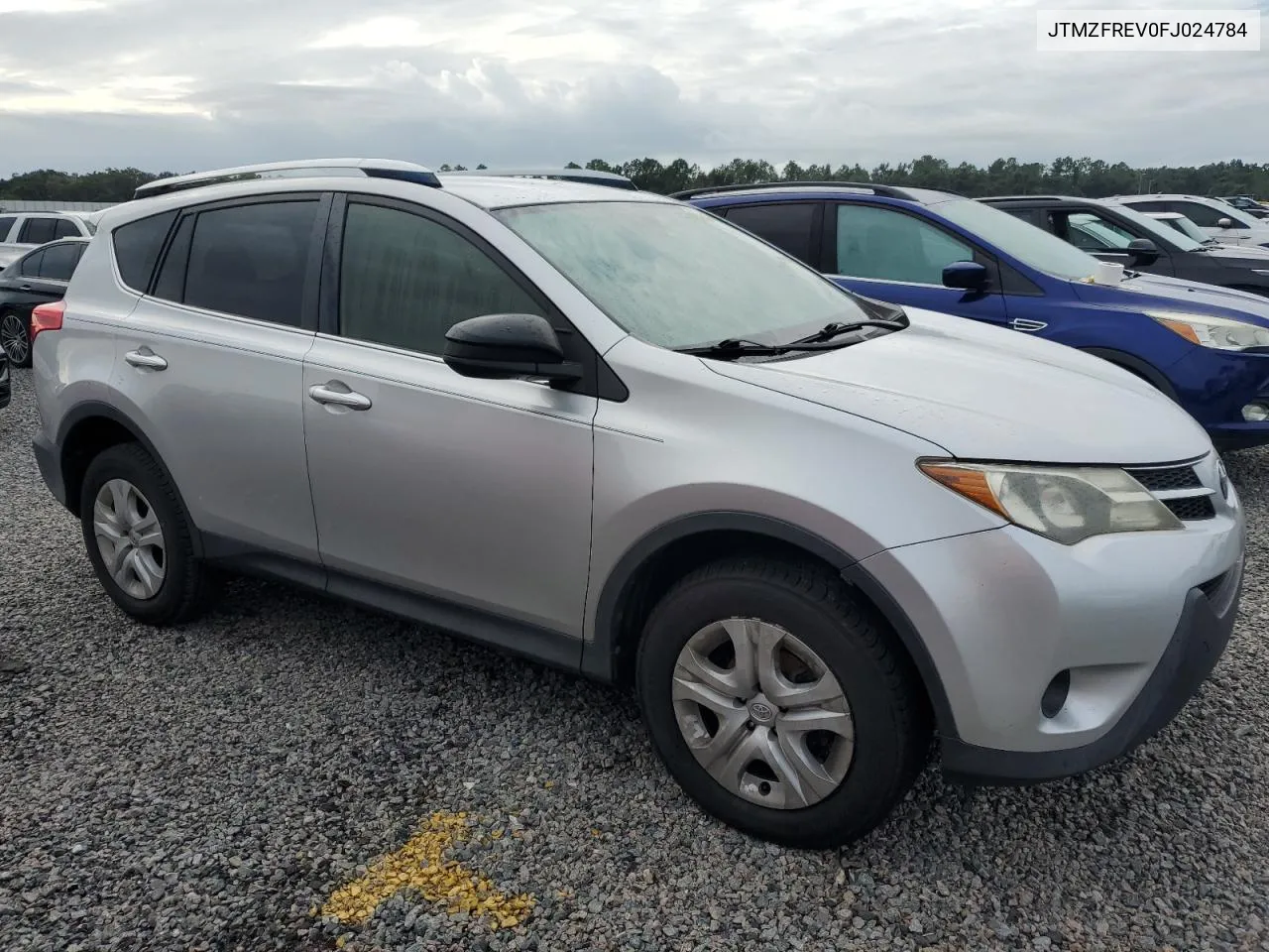 2015 Toyota Rav4 Le VIN: JTMZFREV0FJ024784 Lot: 73876674