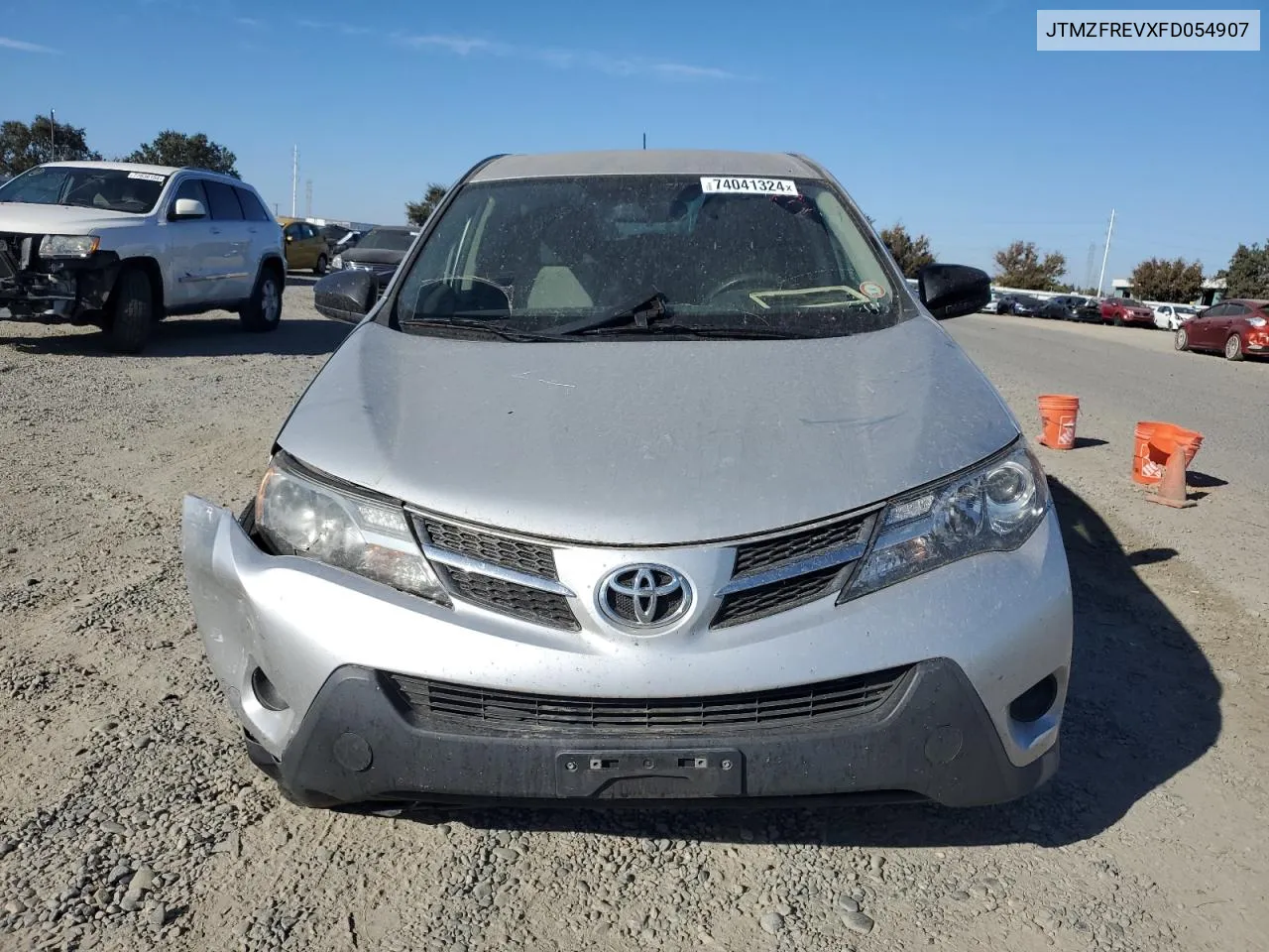 2015 Toyota Rav4 Le VIN: JTMZFREVXFD054907 Lot: 74041324