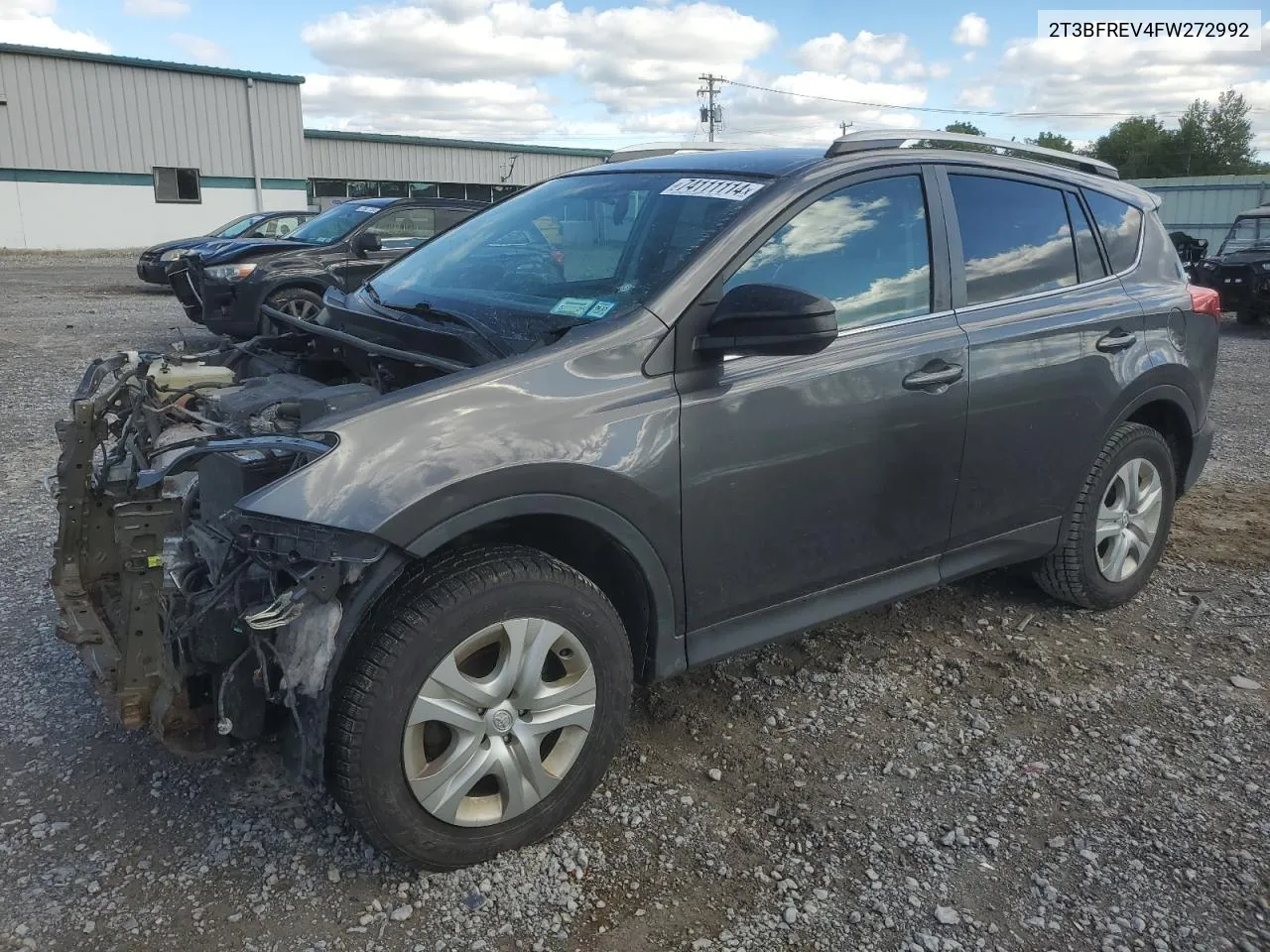 2015 Toyota Rav4 Le VIN: 2T3BFREV4FW272992 Lot: 74111114