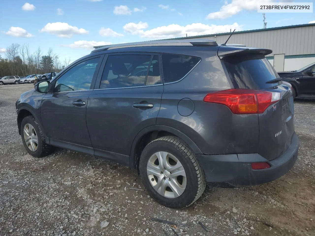 2015 Toyota Rav4 Le VIN: 2T3BFREV4FW272992 Lot: 74111114