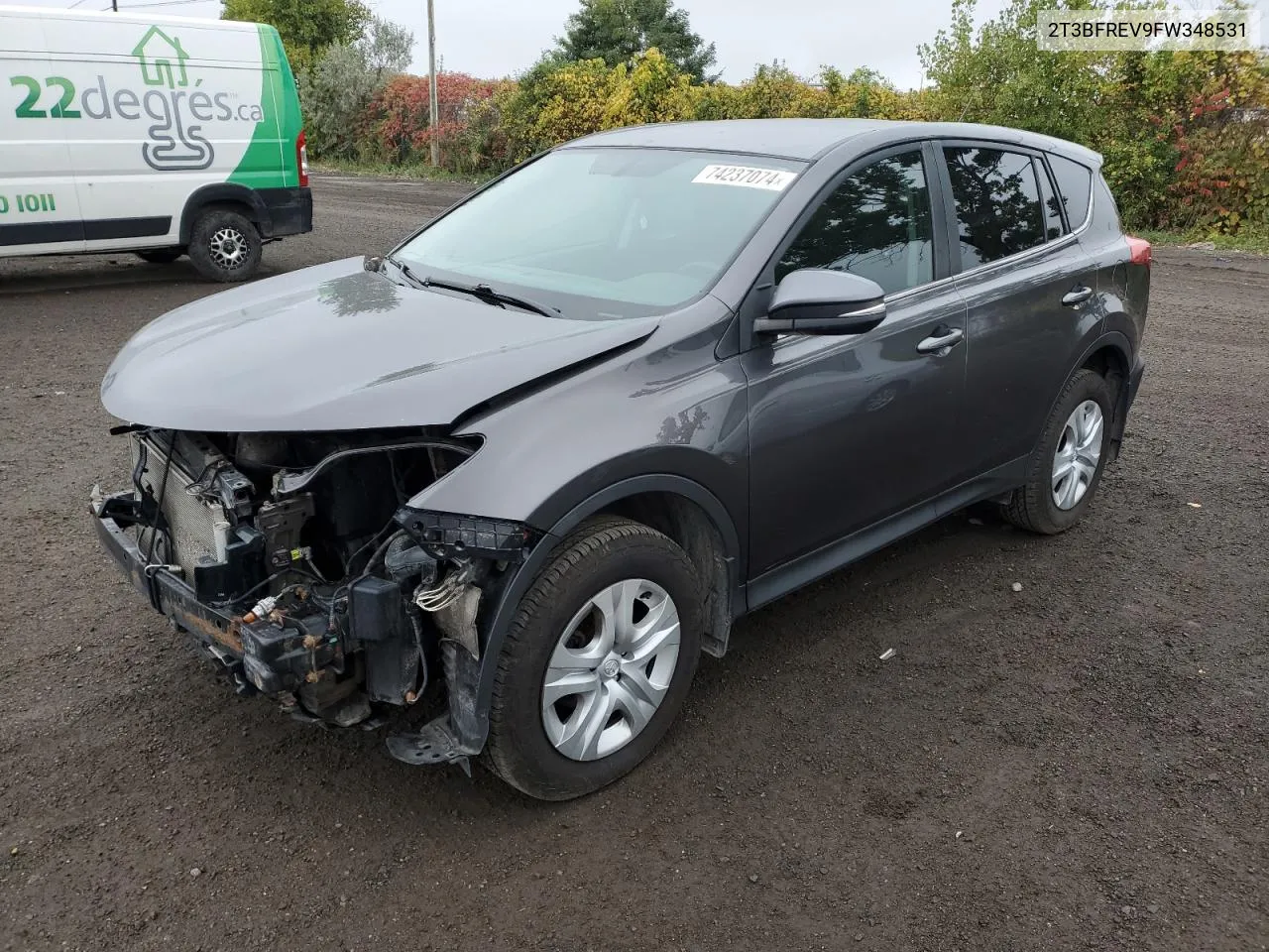 2T3BFREV9FW348531 2015 Toyota Rav4 Le