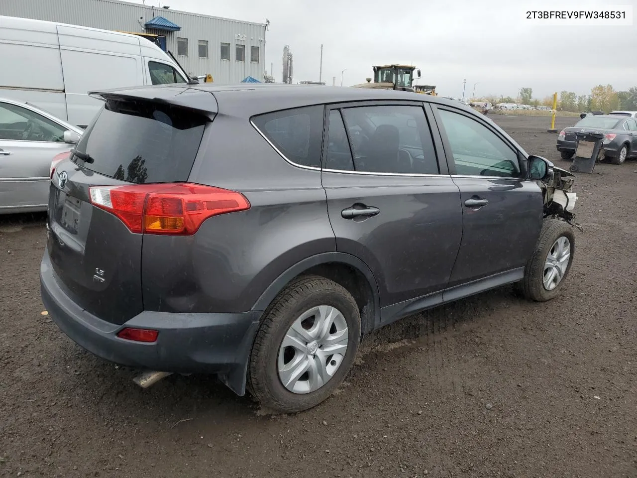 2T3BFREV9FW348531 2015 Toyota Rav4 Le