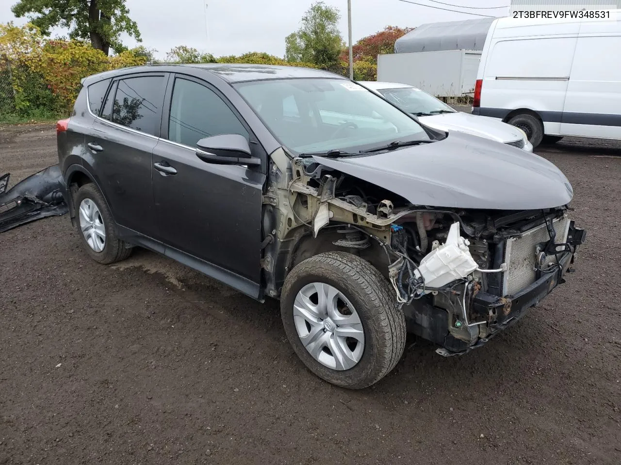 2T3BFREV9FW348531 2015 Toyota Rav4 Le