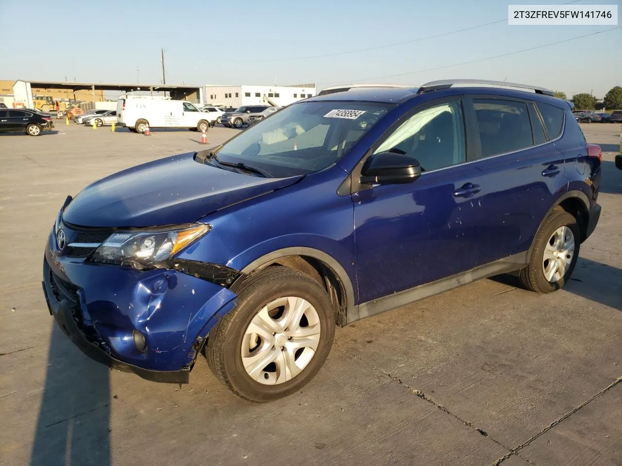 2T3ZFREV5FW141746 2015 Toyota Rav4 Le