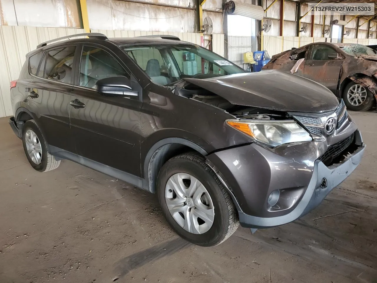 2015 Toyota Rav4 Le VIN: 2T3ZFREV2FW215303 Lot: 74401154