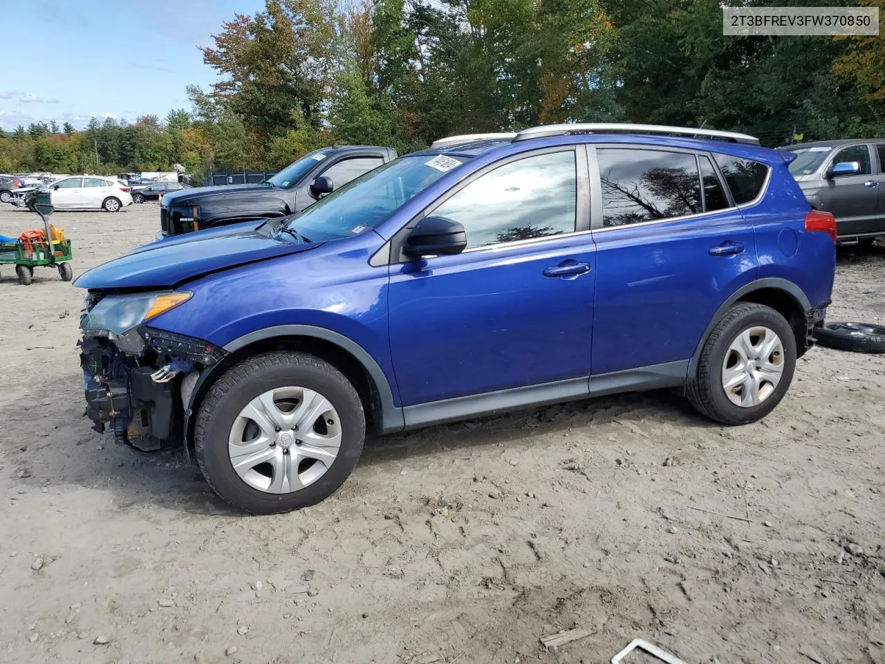 2015 Toyota Rav4 Le VIN: 2T3BFREV3FW370850 Lot: 74461604