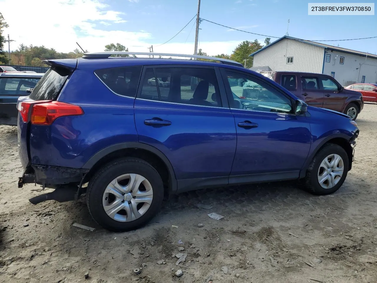 2015 Toyota Rav4 Le VIN: 2T3BFREV3FW370850 Lot: 74461604