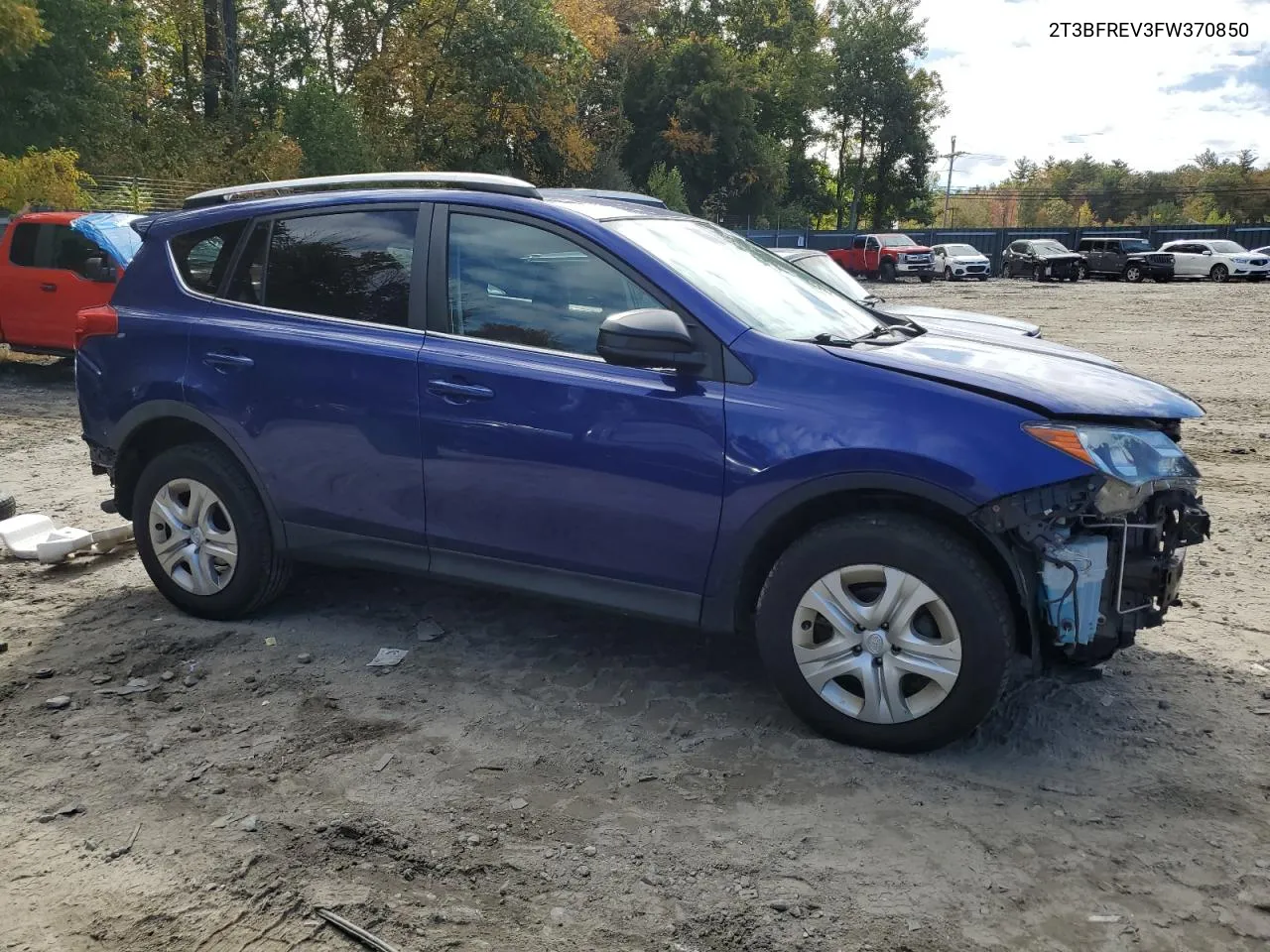 2015 Toyota Rav4 Le VIN: 2T3BFREV3FW370850 Lot: 74461604