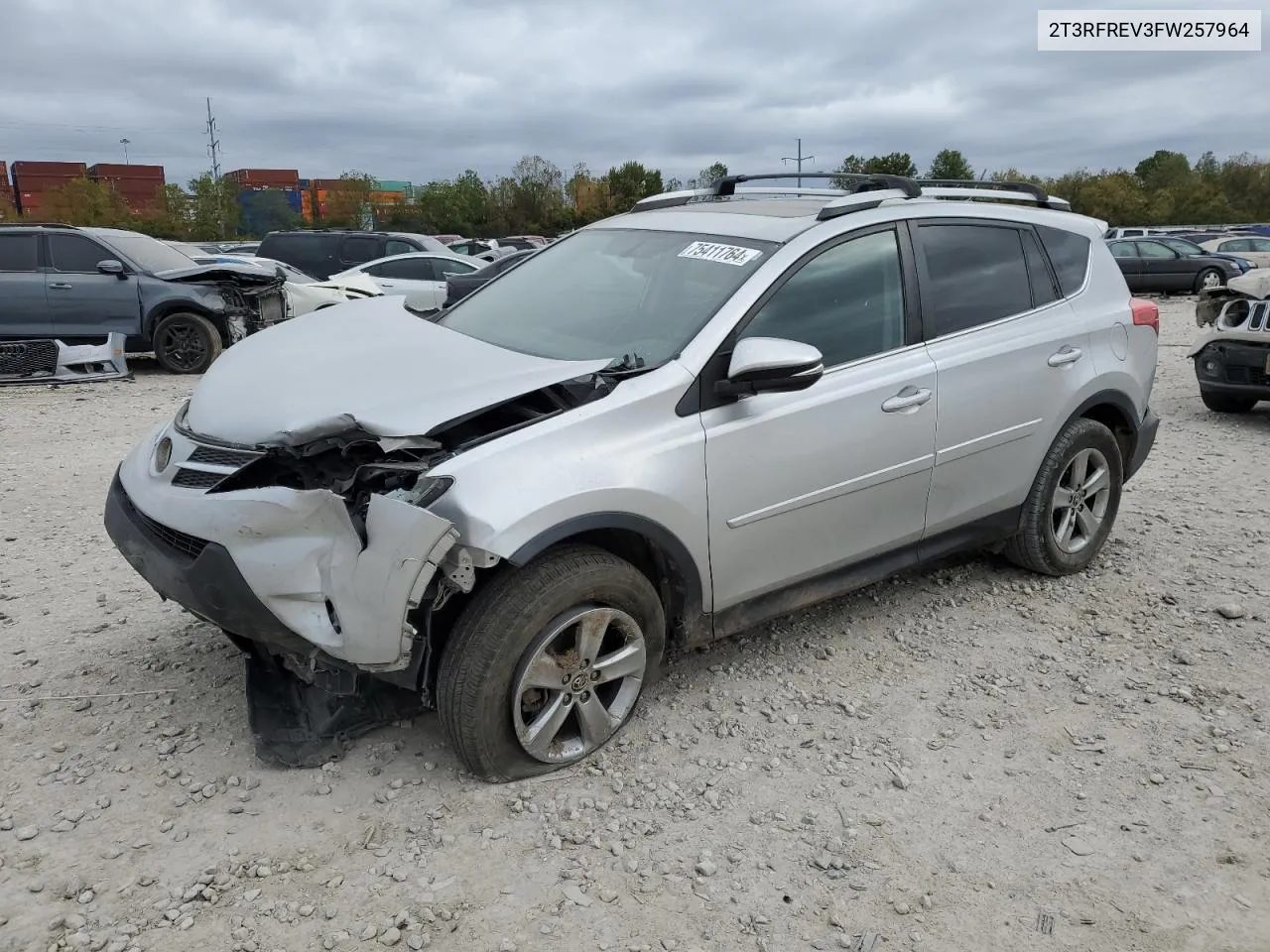 2015 Toyota Rav4 Xle VIN: 2T3RFREV3FW257964 Lot: 75411764