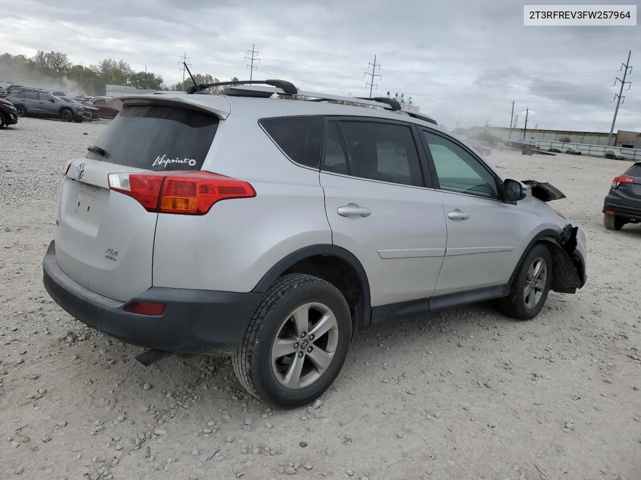 2015 Toyota Rav4 Xle VIN: 2T3RFREV3FW257964 Lot: 75411764