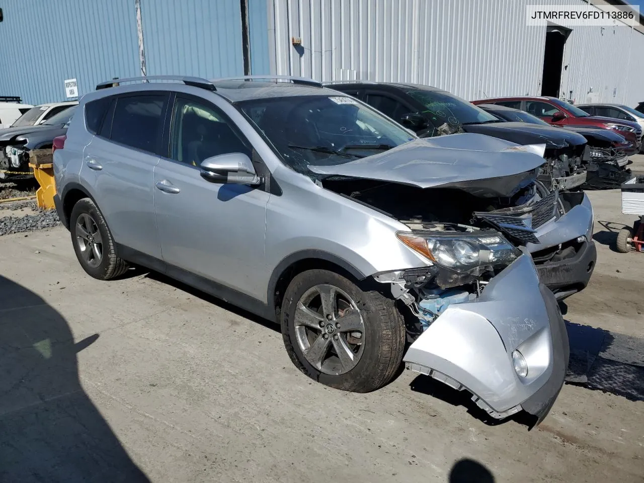 JTMRFREV6FD113886 2015 Toyota Rav4 Xle