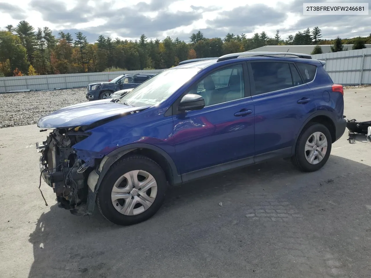 2015 Toyota Rav4 Le VIN: 2T3BFREV0FW246681 Lot: 75519044