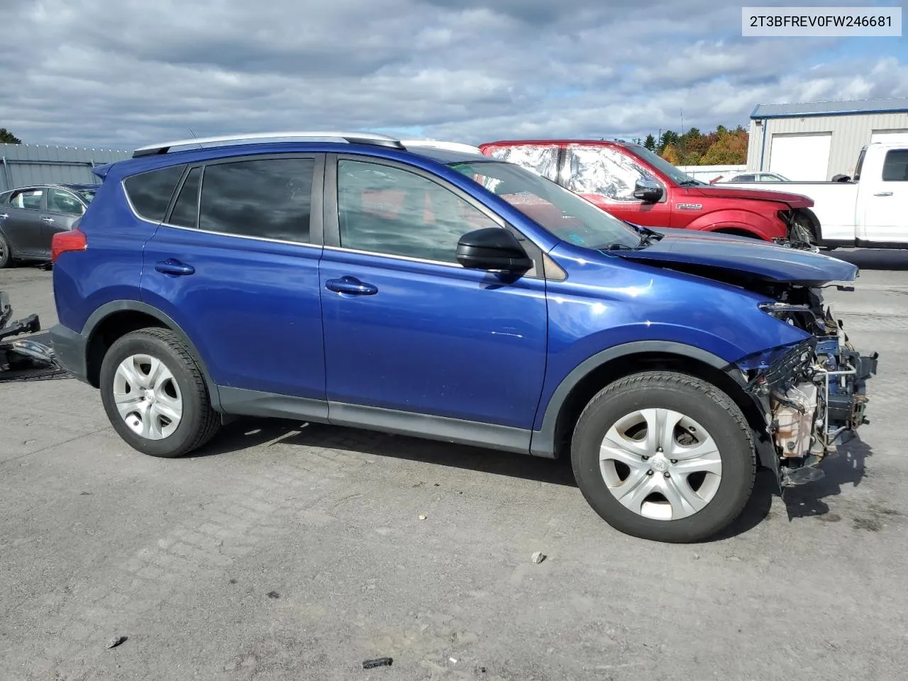 2015 Toyota Rav4 Le VIN: 2T3BFREV0FW246681 Lot: 75519044