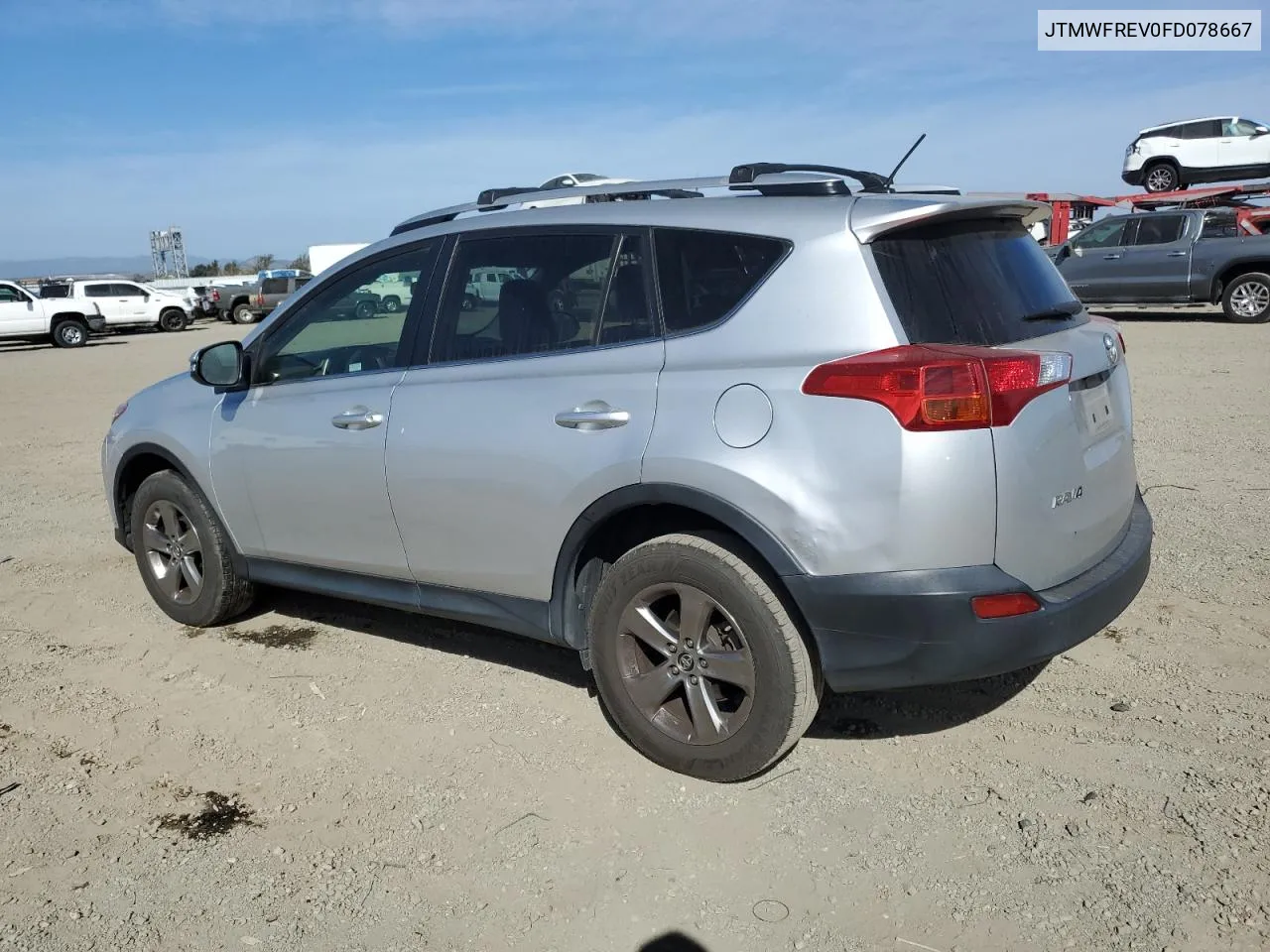 2015 Toyota Rav4 Xle VIN: JTMWFREV0FD078667 Lot: 75564814