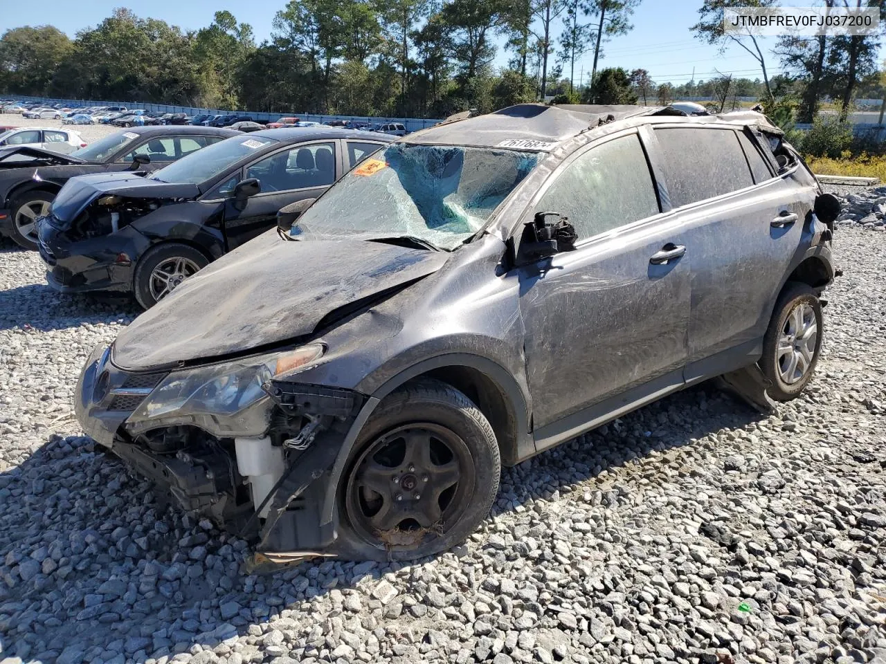 2015 Toyota Rav4 Le VIN: JTMBFREV0FJ037200 Lot: 76176834