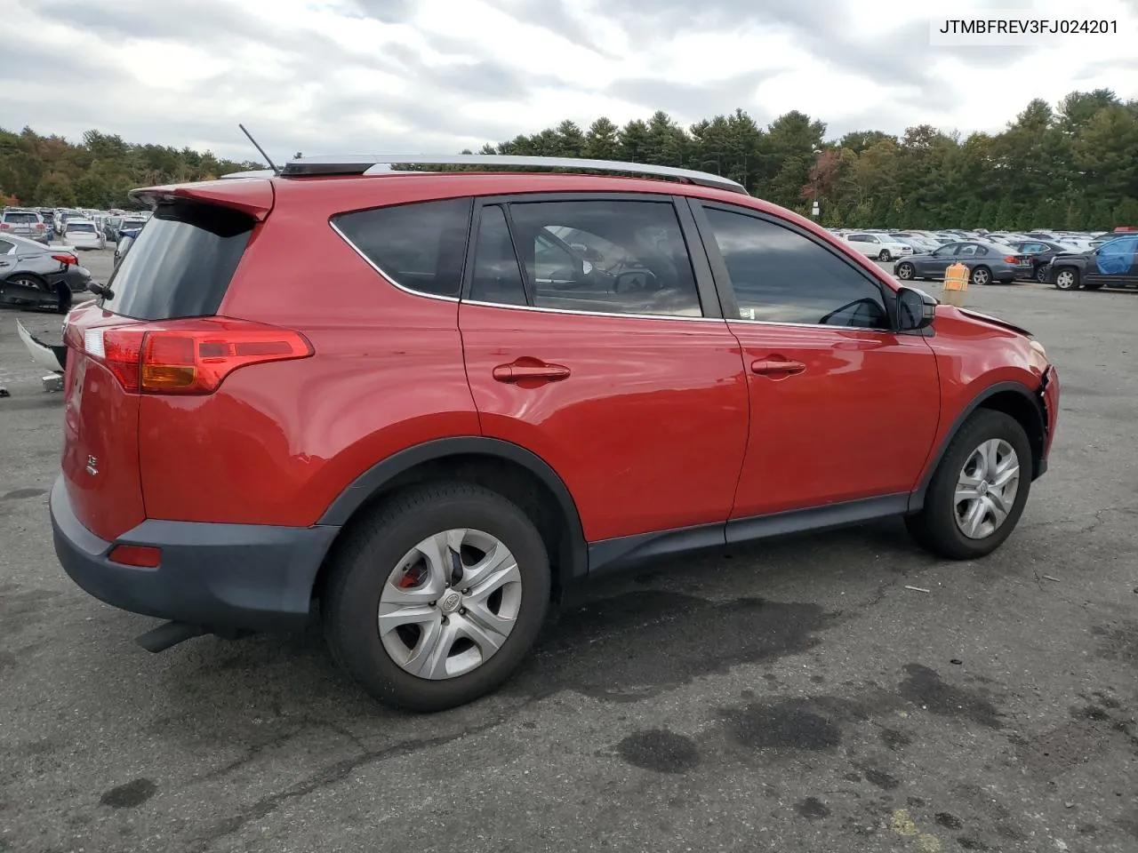 2015 Toyota Rav4 Le VIN: JTMBFREV3FJ024201 Lot: 76451454