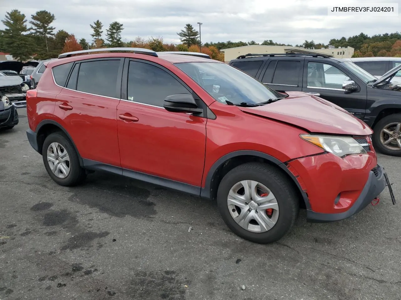 2015 Toyota Rav4 Le VIN: JTMBFREV3FJ024201 Lot: 76451454