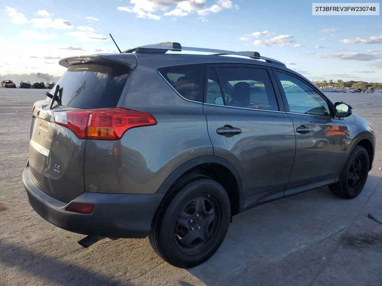 2015 Toyota Rav4 Le VIN: 2T3BFREV3FW230748 Lot: 76500634