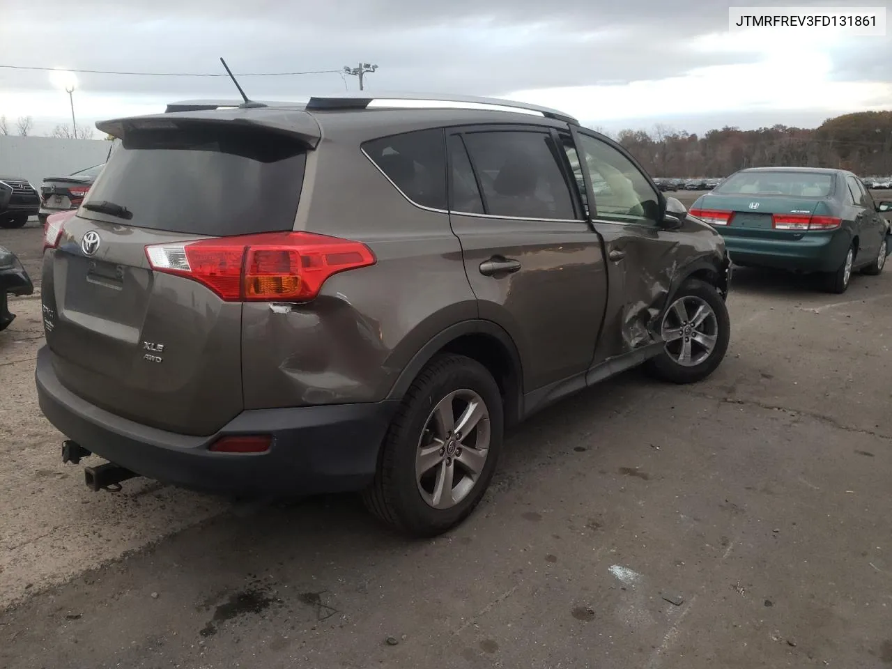 2015 Toyota Rav4 Xle VIN: JTMRFREV3FD131861 Lot: 76756214