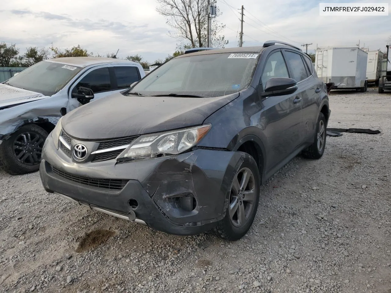 2015 Toyota Rav4 Xle VIN: JTMRFREV2FJ029422 Lot: 76805214