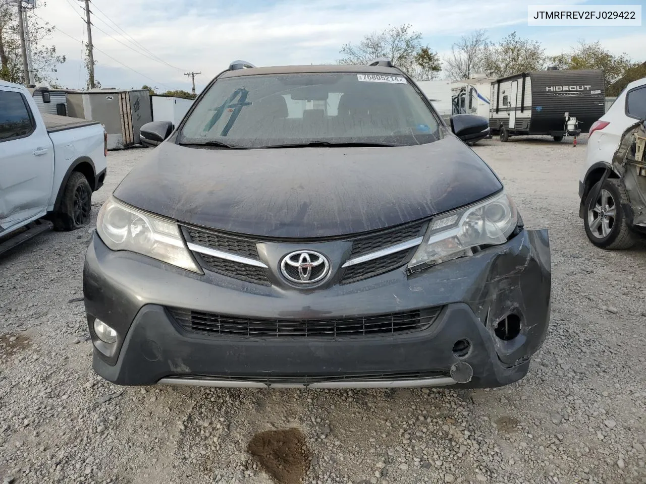 2015 Toyota Rav4 Xle VIN: JTMRFREV2FJ029422 Lot: 76805214