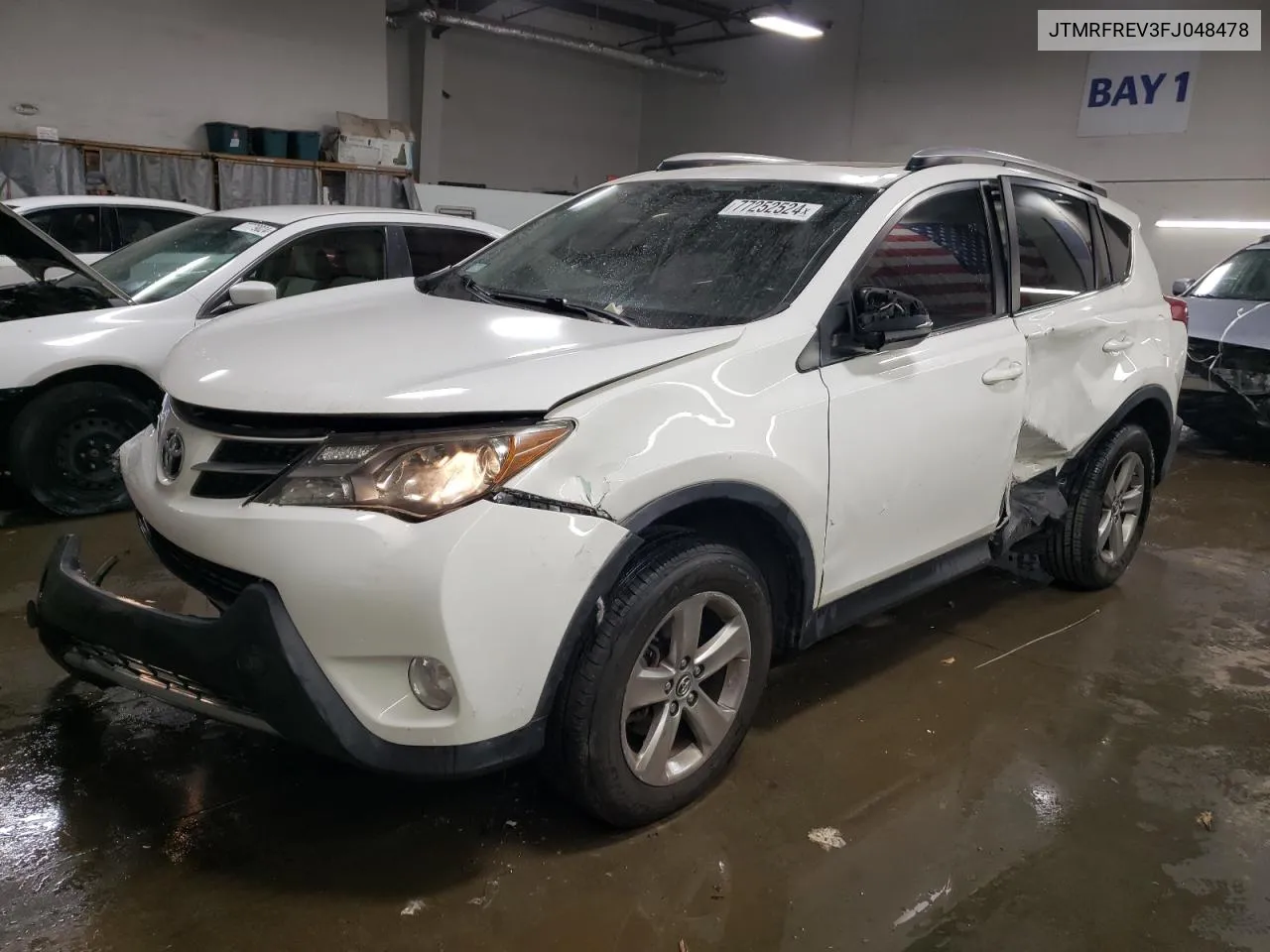 2015 Toyota Rav4 Xle VIN: JTMRFREV3FJ048478 Lot: 77252524