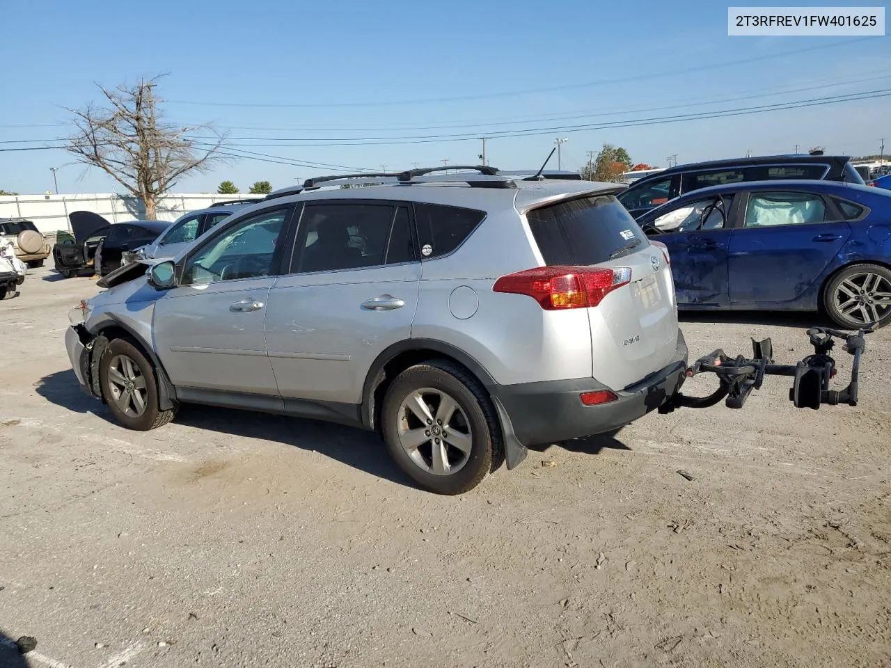 2015 Toyota Rav4 Xle VIN: 2T3RFREV1FW401625 Lot: 77360014