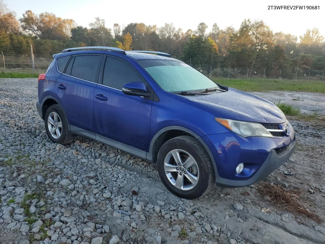 2015 Toyota Rav4 Xle VIN: 2T3WFREV2FW190681 Lot: 77427494