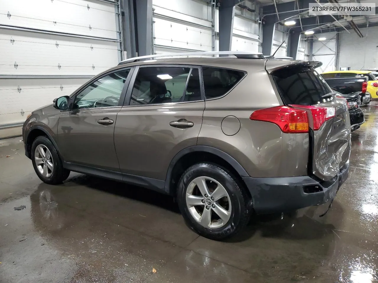 2015 Toyota Rav4 Xle VIN: 2T3RFREV7FW365231 Lot: 77473344