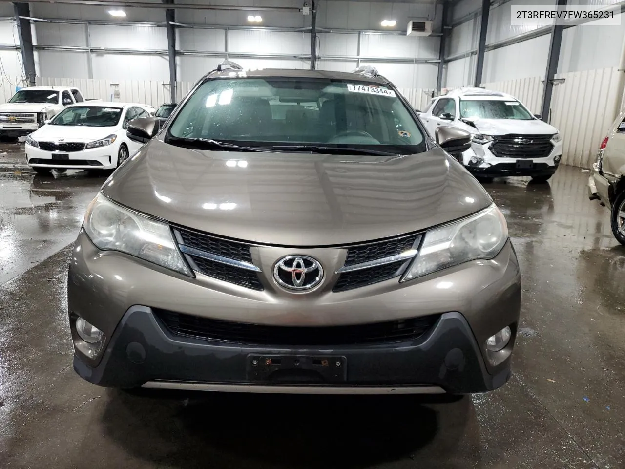 2015 Toyota Rav4 Xle VIN: 2T3RFREV7FW365231 Lot: 77473344