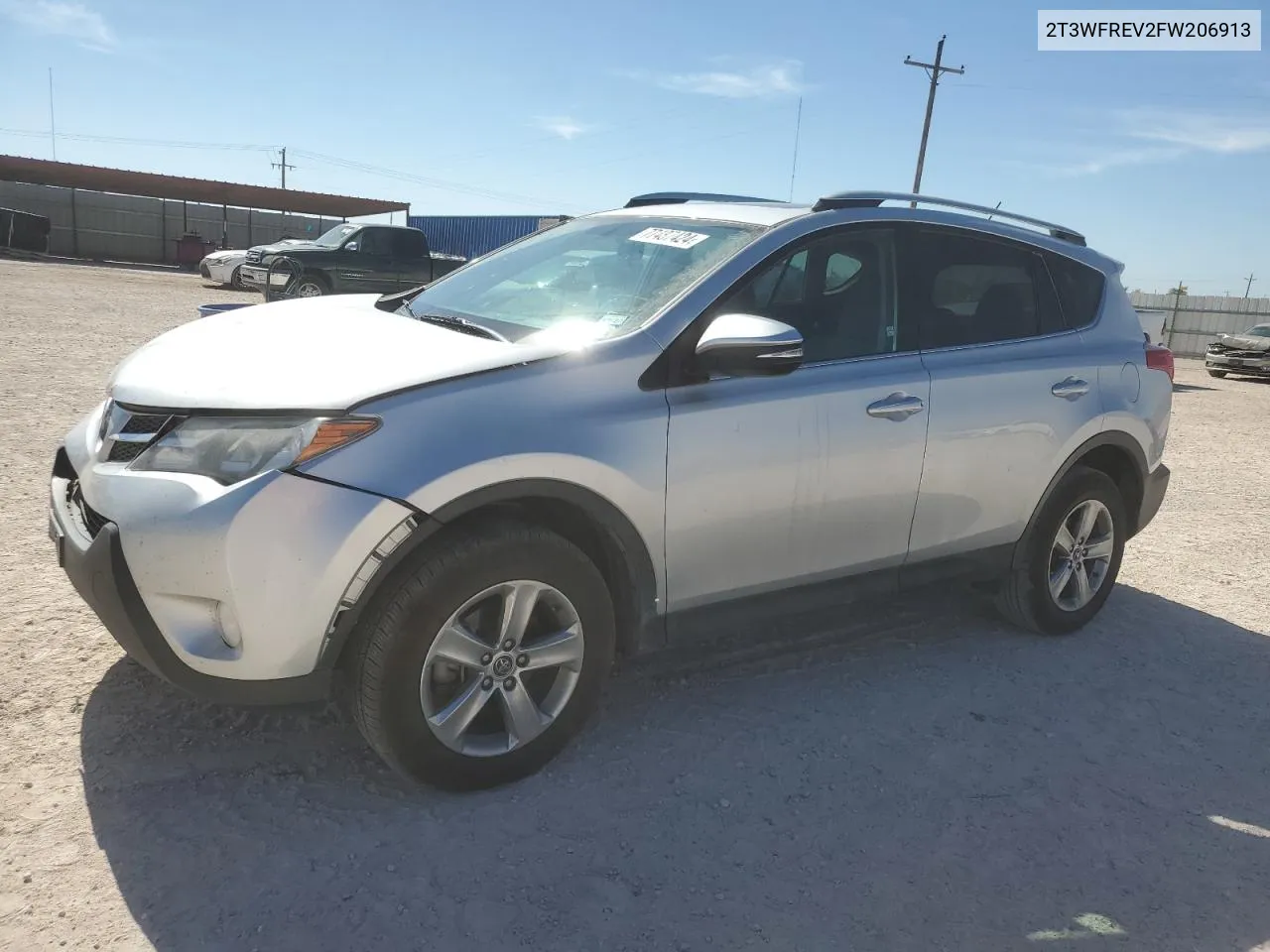 2015 Toyota Rav4 Xle VIN: 2T3WFREV2FW206913 Lot: 77487424