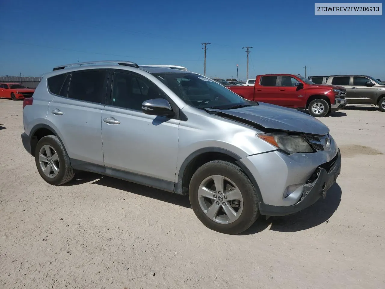 2015 Toyota Rav4 Xle VIN: 2T3WFREV2FW206913 Lot: 77487424