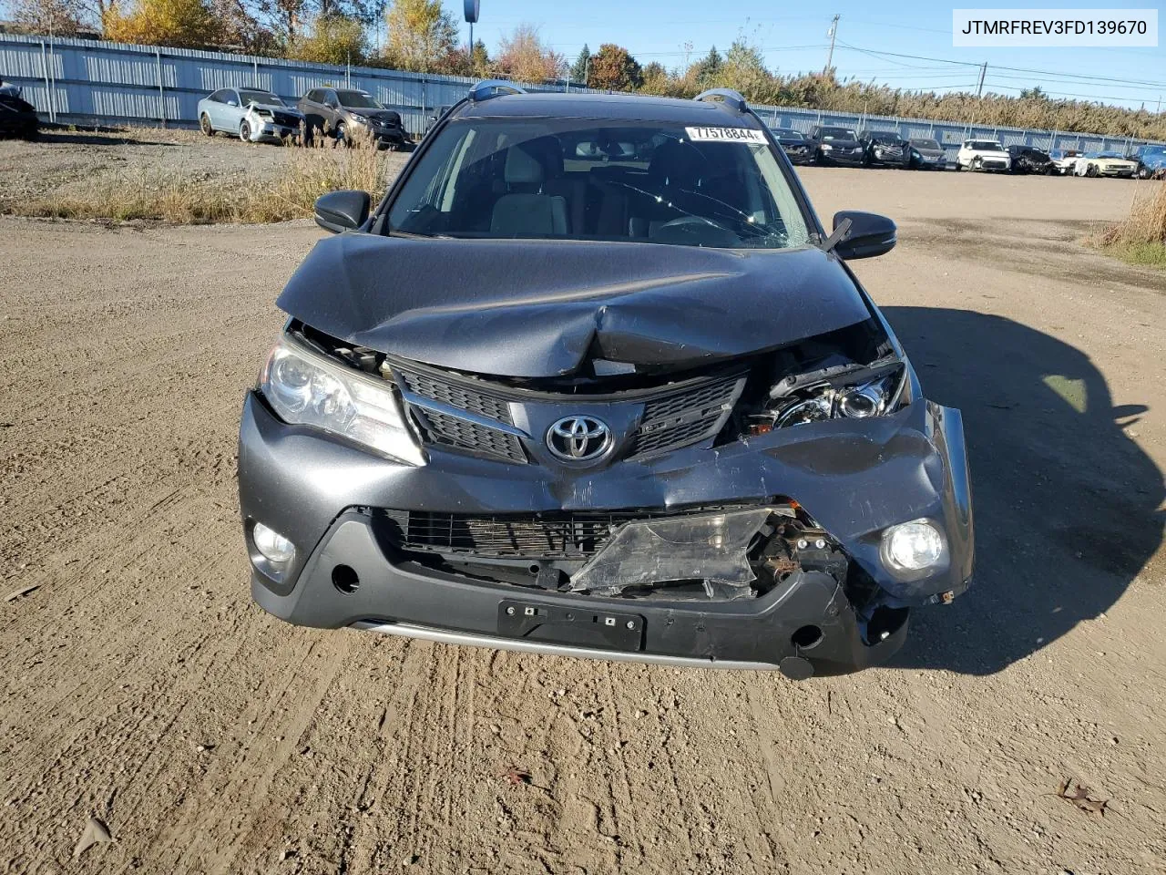 JTMRFREV3FD139670 2015 Toyota Rav4 Xle